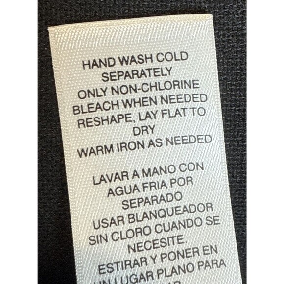 Chico's Brown Geometric Southwest with Beaded Neckline Poncho Top Women's Size S - Picture 11 of 14